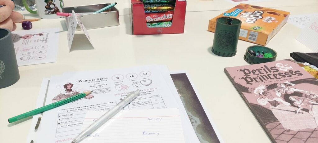Foto vom Spieltisch